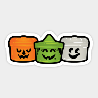 Boo Buckets Sticker